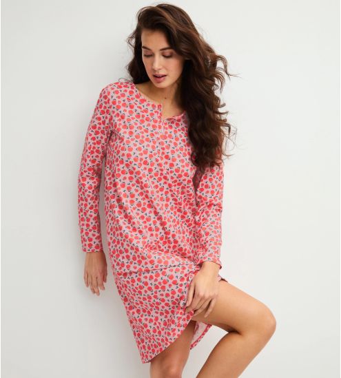 Liquette col boutonné Fruity Dreams Red Glow