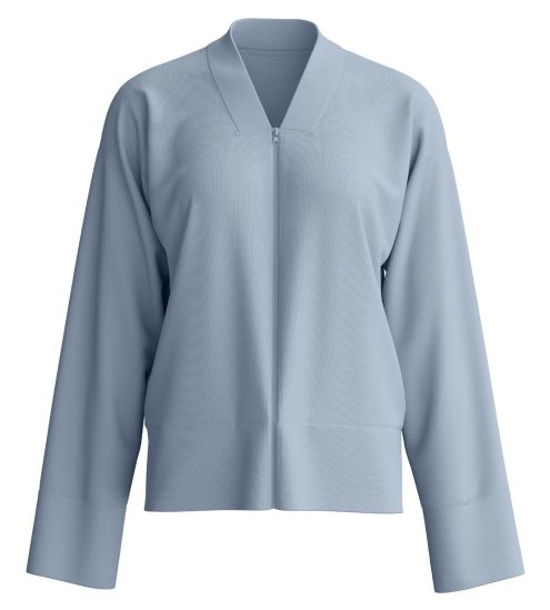 Veste d'intérieur zippée Natural Embrace Passat Grey