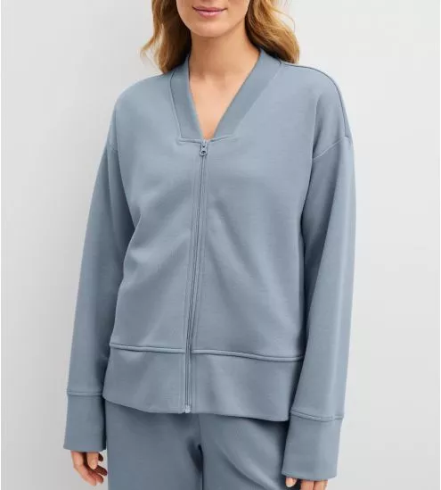 Veste d'intérieur zippée Natural Embrace Passat Grey