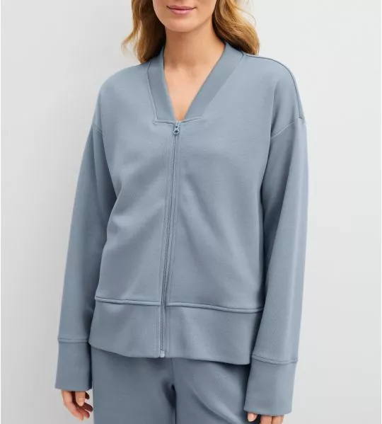 Veste d'intérieur zippée Natural Embrace Passat Grey