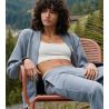 Veste d'intérieur zippée Natural Embrace Passat Grey