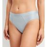 Slip avec bords en satin Cate Pearl Blue