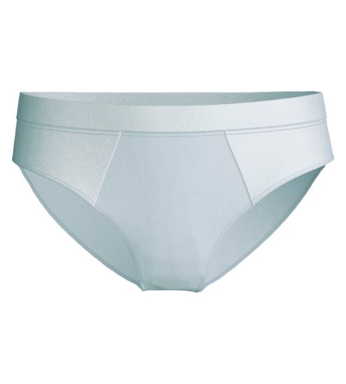 Slip avec bords en satin Cate Pearl Blue