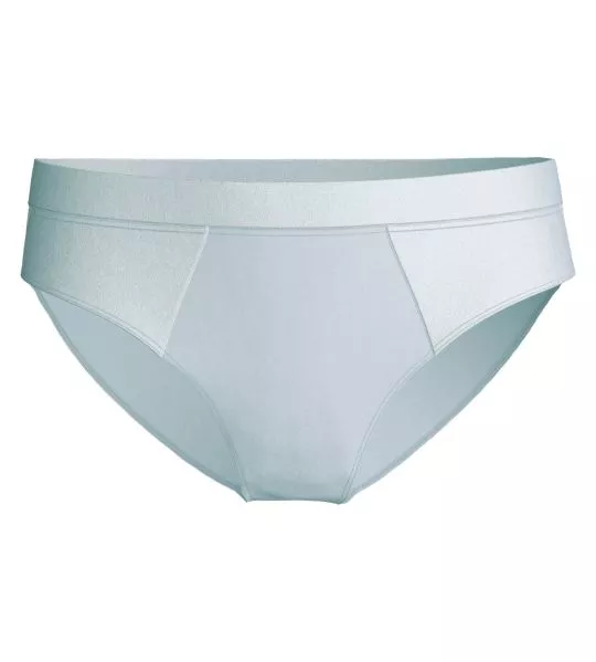 Slip avec bords en satin Cate Pearl Blue