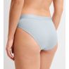 Slip avec bords en satin Cate Pearl Blue