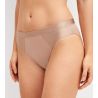 Slip avec bords en satin Cate Timeless Taupe