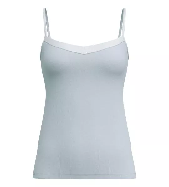 Top bretelles fines Cate Pearl Blue