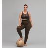 Legging drainant imprimé léopard Active Gold Cat