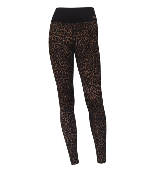 Legging drainant imprimé léopard Active Gold Cat
