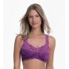 Soutien gorge sans armatures Bobette Magic Purple