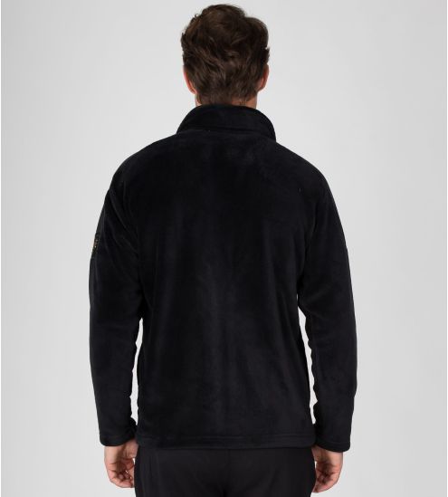 Gilet noir doux pour homme 