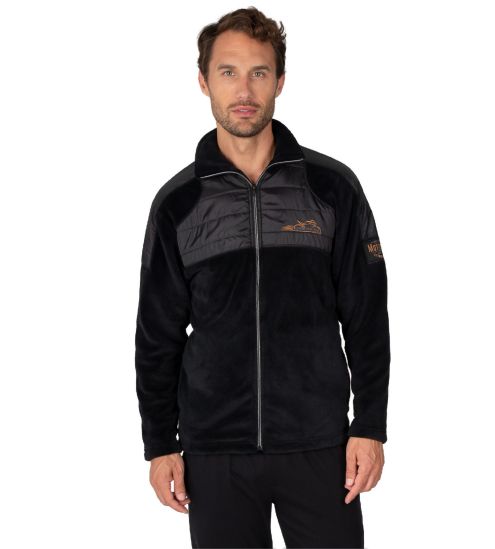 Gilet noir doux pour homme 