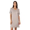 Liquette beige manches courtes en fibre de bambou Vison