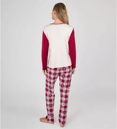 Pyjama-Fliesenfrau-Interloc...