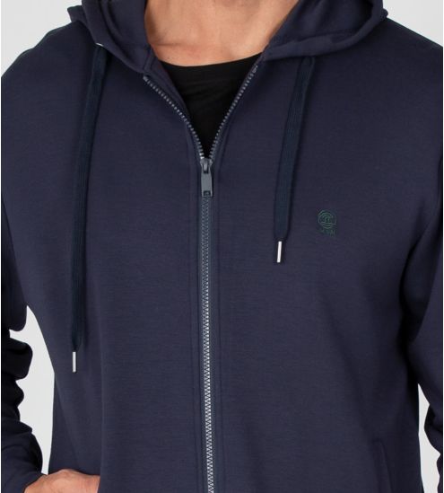 Veste de jogging à capuche Bleu marine
