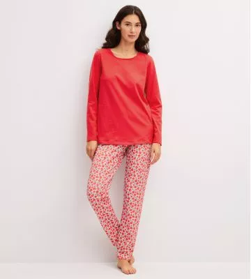 Pyjama rouge femme Fruity Dreams Red Glow