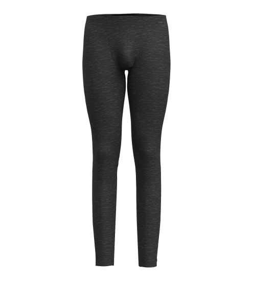 Caleçon long homme en laine et soie Wool & Silk Gris Anthracite
