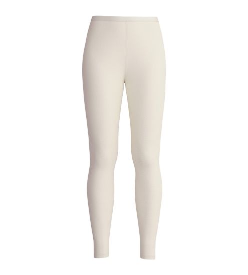 Legging en laine et soie femme True Confidence Pearl Cream