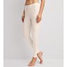 Legging en laine et soie femme True Confidence Pearl Cream