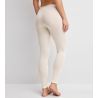 Legging en laine et soie femme True Confidence Pearl Cream