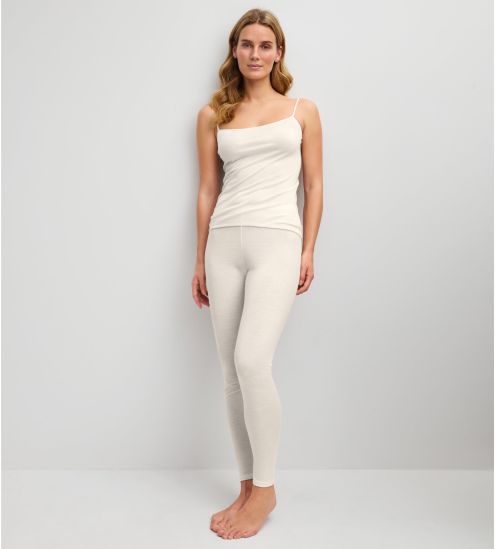 Top à bretelles fines True Confidence Pearl Cream