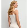 Top à bretelles fines True Confidence Pearl Cream