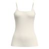 Top à bretelles fines True Confidence Pearl Cream