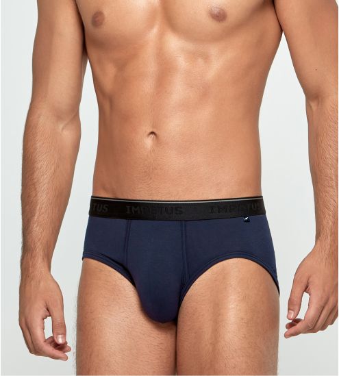 Navy blue brief man