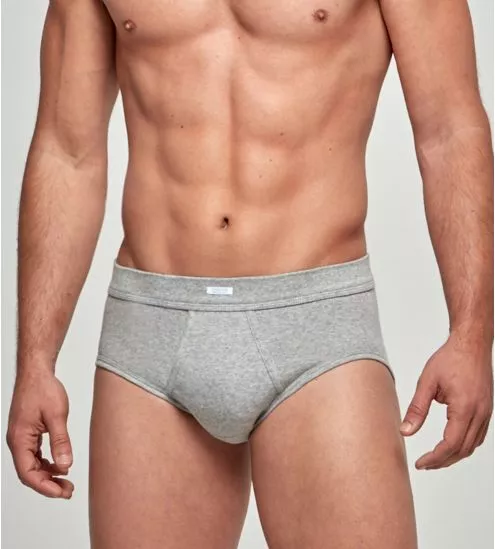 Slip homme maxi gris