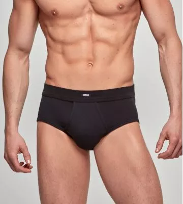 Slip maxi homme noir