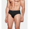 Slip homme coton et modal noir