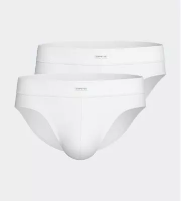 Lot de 2 slips homme blanc