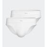 Lot de 2 slips homme blanc