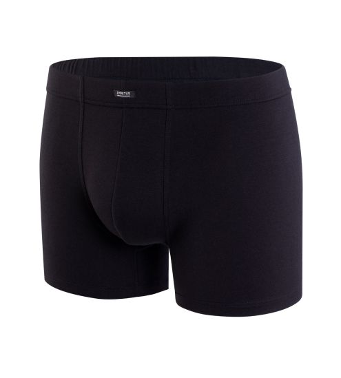 Boxer homme en coton et modal noir