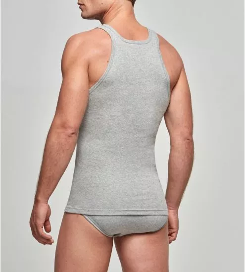 Débardeur homme gris