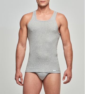 Gray man tank top