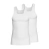 Lot de 2 débardeurs homme blanc