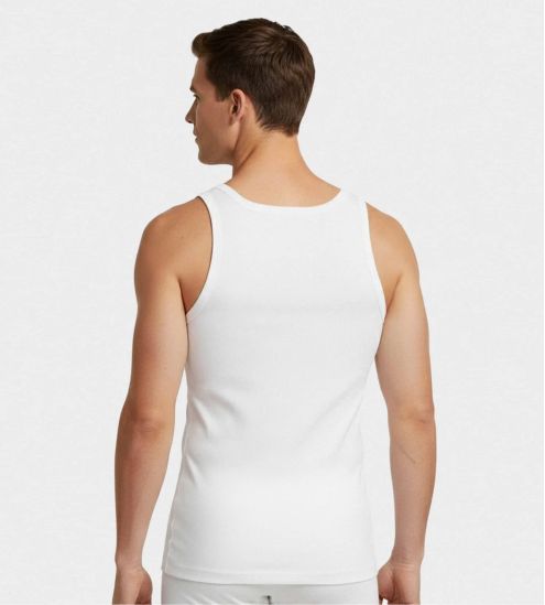 Lot de 2 débardeurs homme blanc