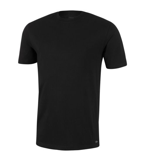 T-shirt homme col rond noir