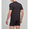 T-shirt homme col rond noir