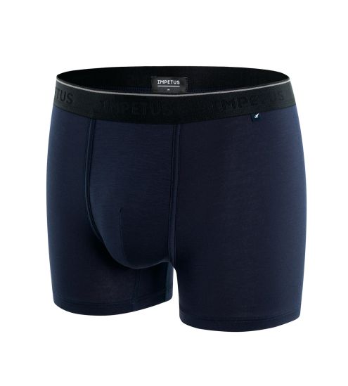 Boxer en lyocell bleu marine