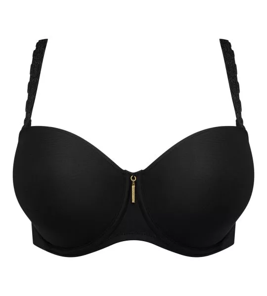 Soutien gorge bandeau Twixie Noir