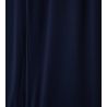 Pyjama long boutonné bleu marine
