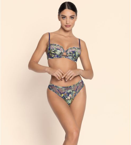 Slip Séduction Bain de Nature Vert Parme