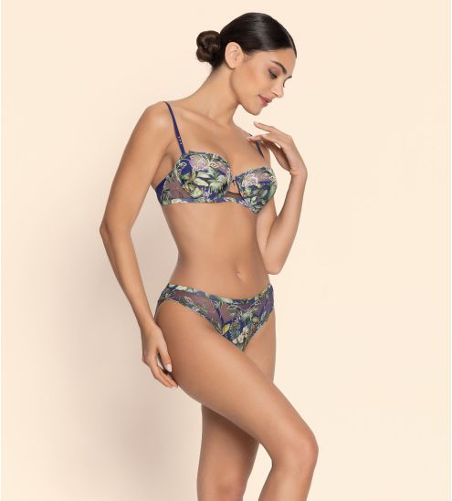 Soutien gorge corbeille Bain de Nature Vert Parme