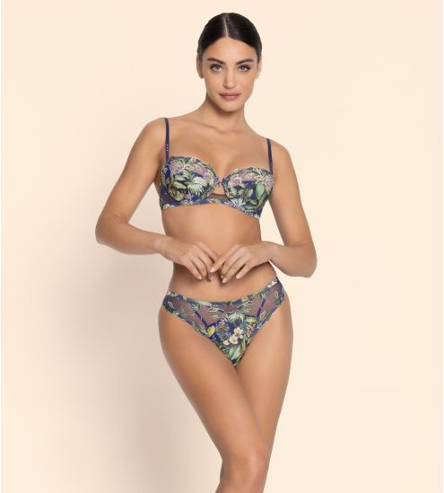 Soutien gorge corbeille Bain de Nature Vert Parme