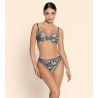 Soutien gorge armatures Bain de Nature Vert Parme