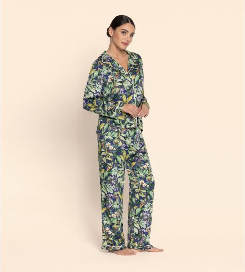 Pantalon viscose Bain de Nature Vert Parme