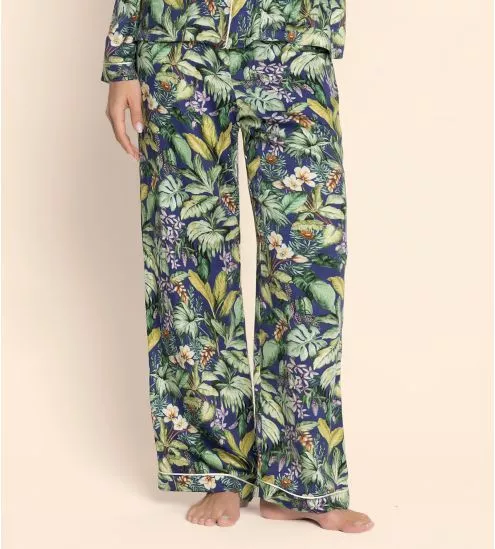 Pantalon viscose Bain de Nature Vert Parme