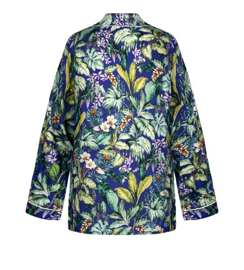 Chemise courte Bain de Nature Vert Parme